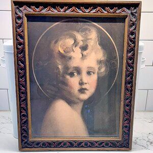 Light of the World by C.Bosseron Chambers Print vintage